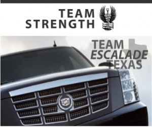Team Escalade - Vote for Team Strength - Music-centric cancer charity save lives one concert at a time