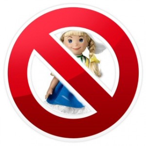Disney Small World Dutch Doll Protest