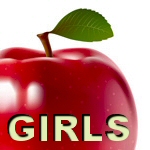 girls are like apples on trees