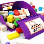 Purple Toydozer - Toy cleanup made easy and fun!