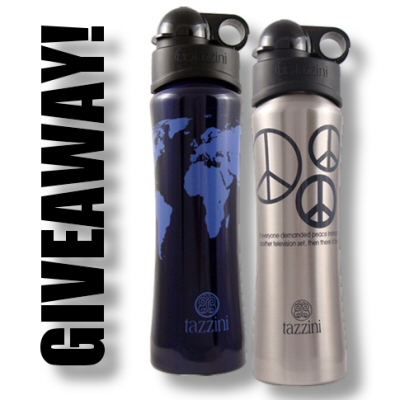 Tazzini Stainless Steel Reusable Bottle Giveaway