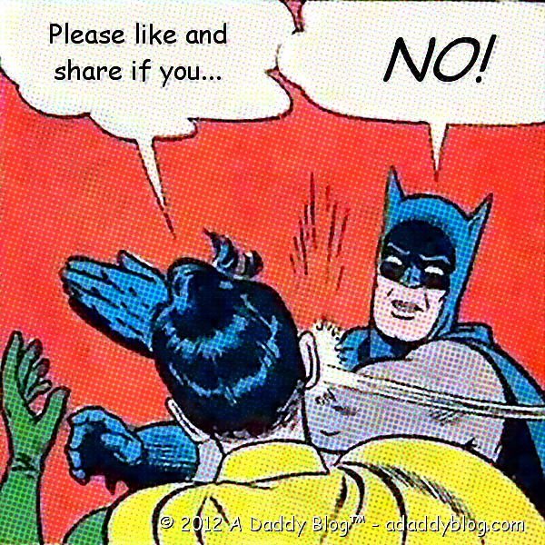 Batman slaps Robin. Just say "NO" to memes!