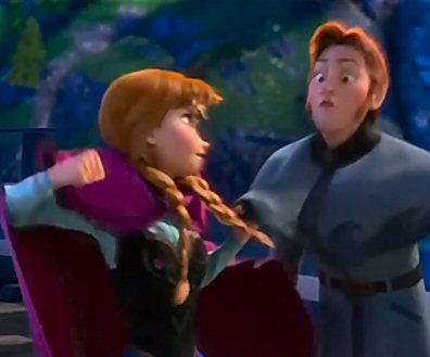 Princess Anna Punches True Love in the Face - Disney Oscar Nominated Animated Film Frozen