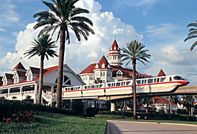 Grand Floridian Resort Monorail