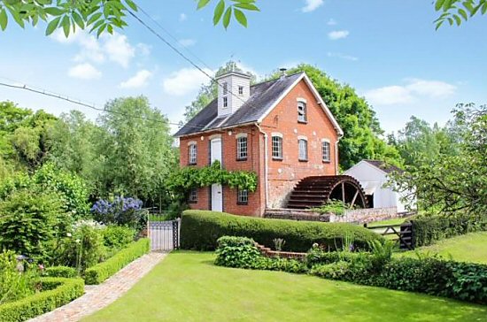 Home for sale in Suffolk with a working watermill